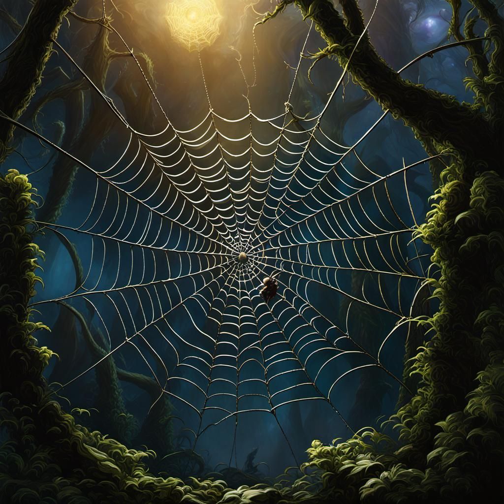 Web of destiny  by @Mad Piece Maker