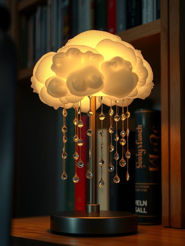 rain cloud lamp ...  by @MoonWolf