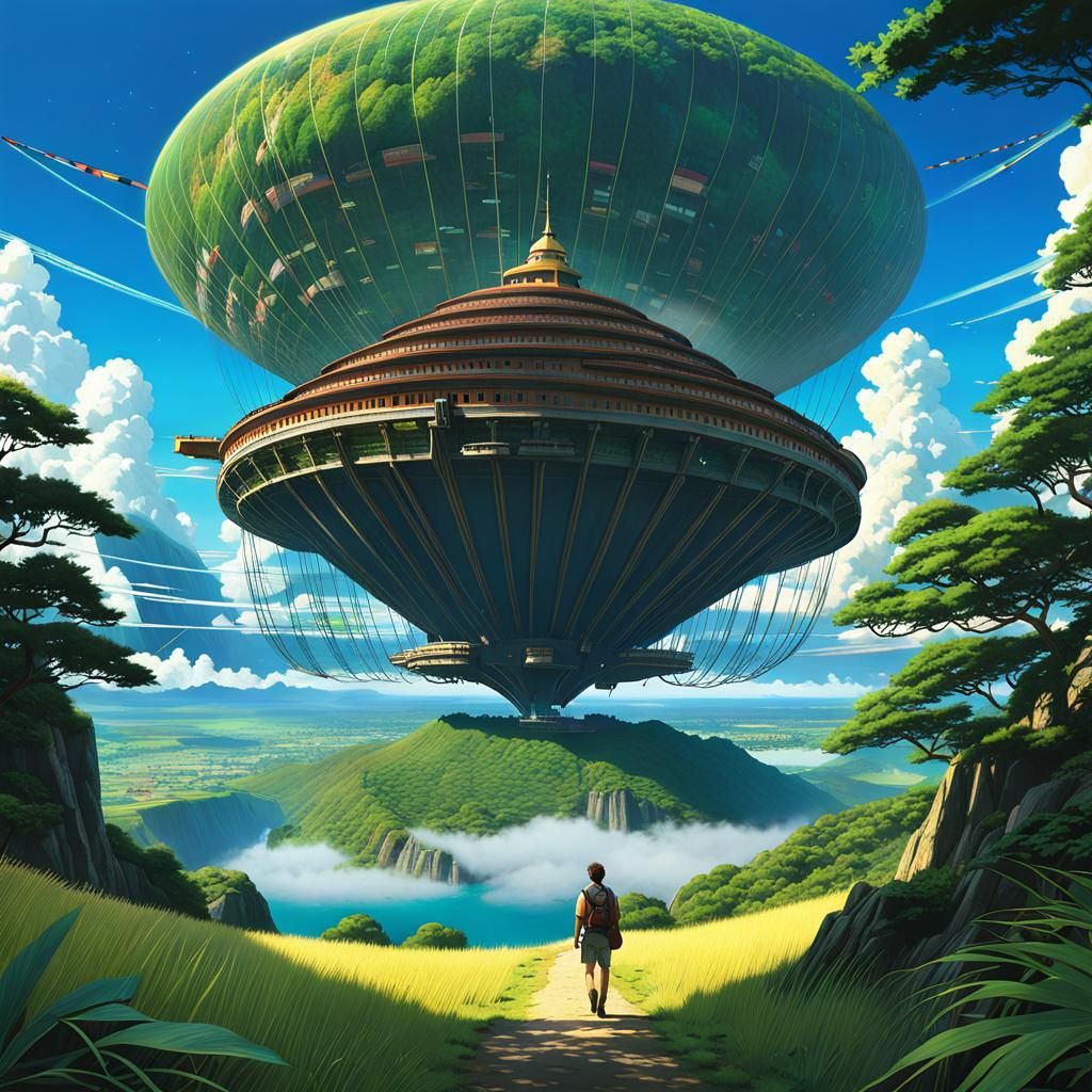 Jumanji meets Studio Ghibli - AI Generated Artwork - NightCafe Creator