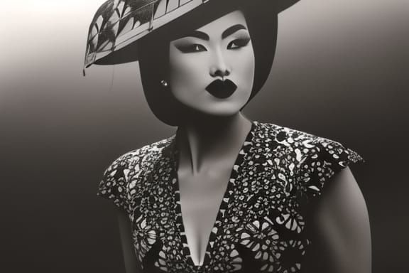 Vintage geisha