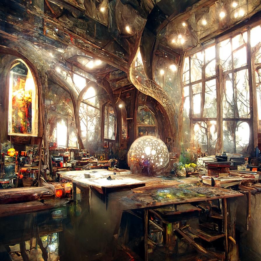 My Magical Painting Room  by @smrtan