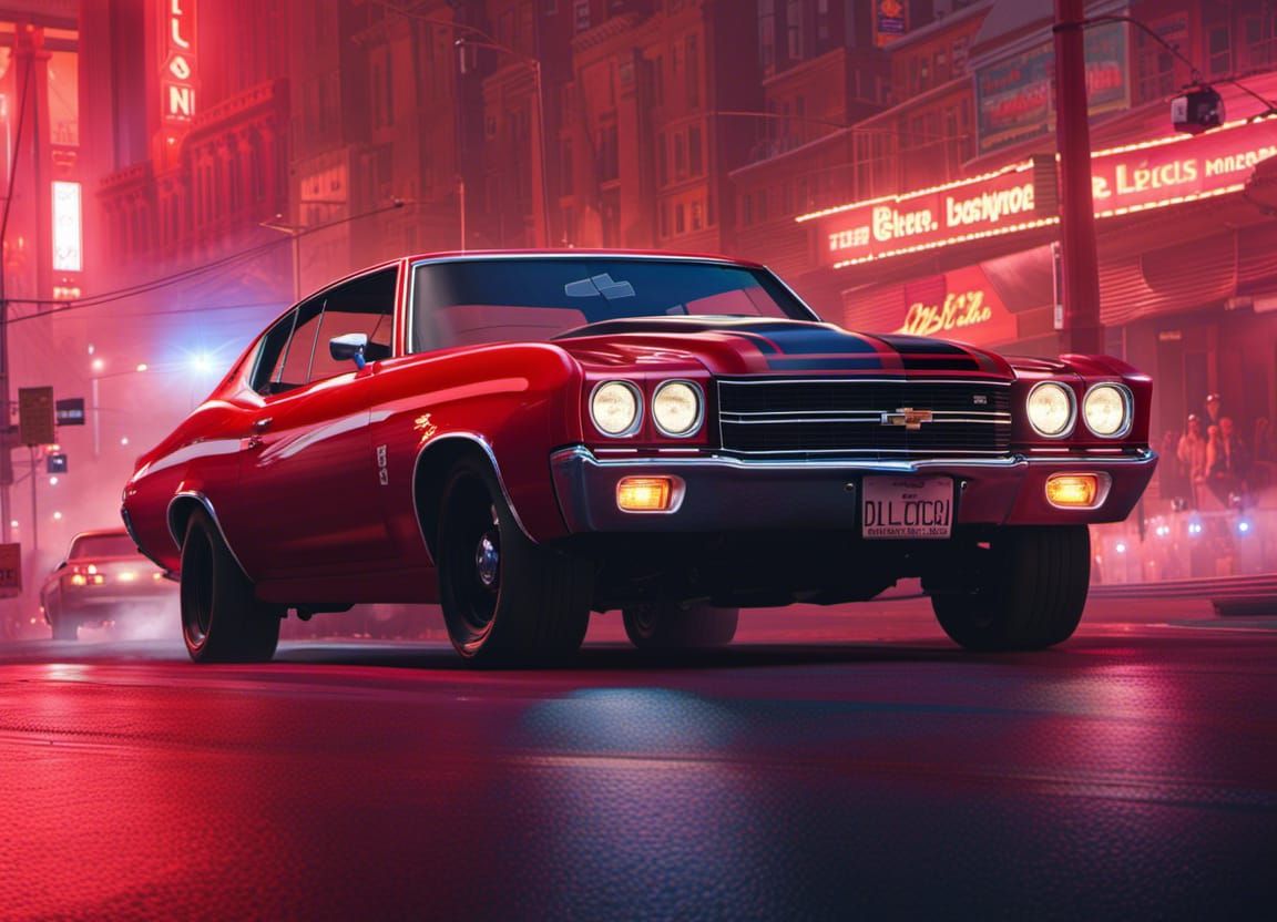 Chevrolet Chevelle SS 1920 x 1080 HDTV 1080p Wallpaper