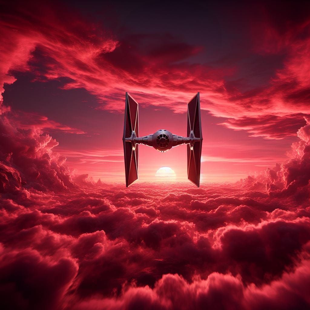 Tie Fighter's Sunset
