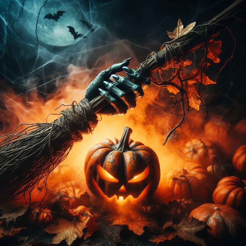 Halloween Wicked Broomstick