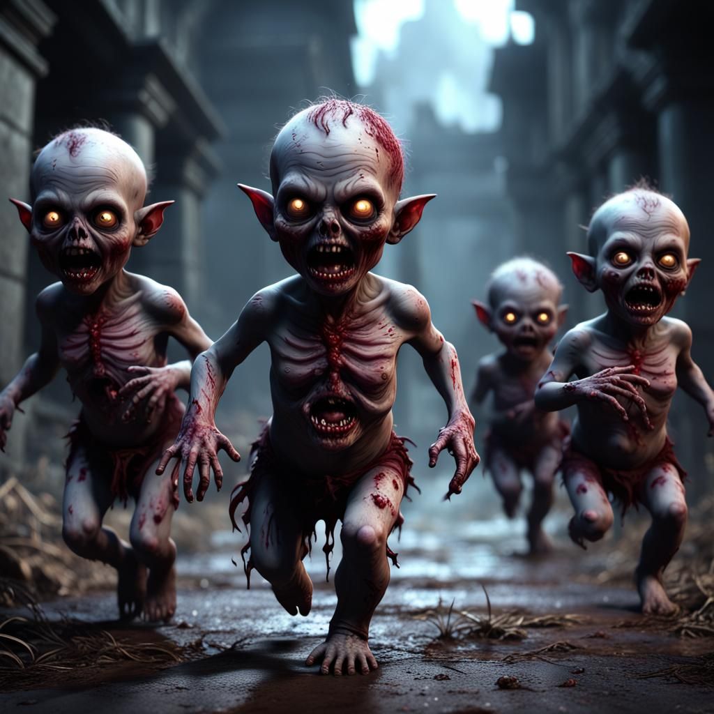 Demon zombie babies