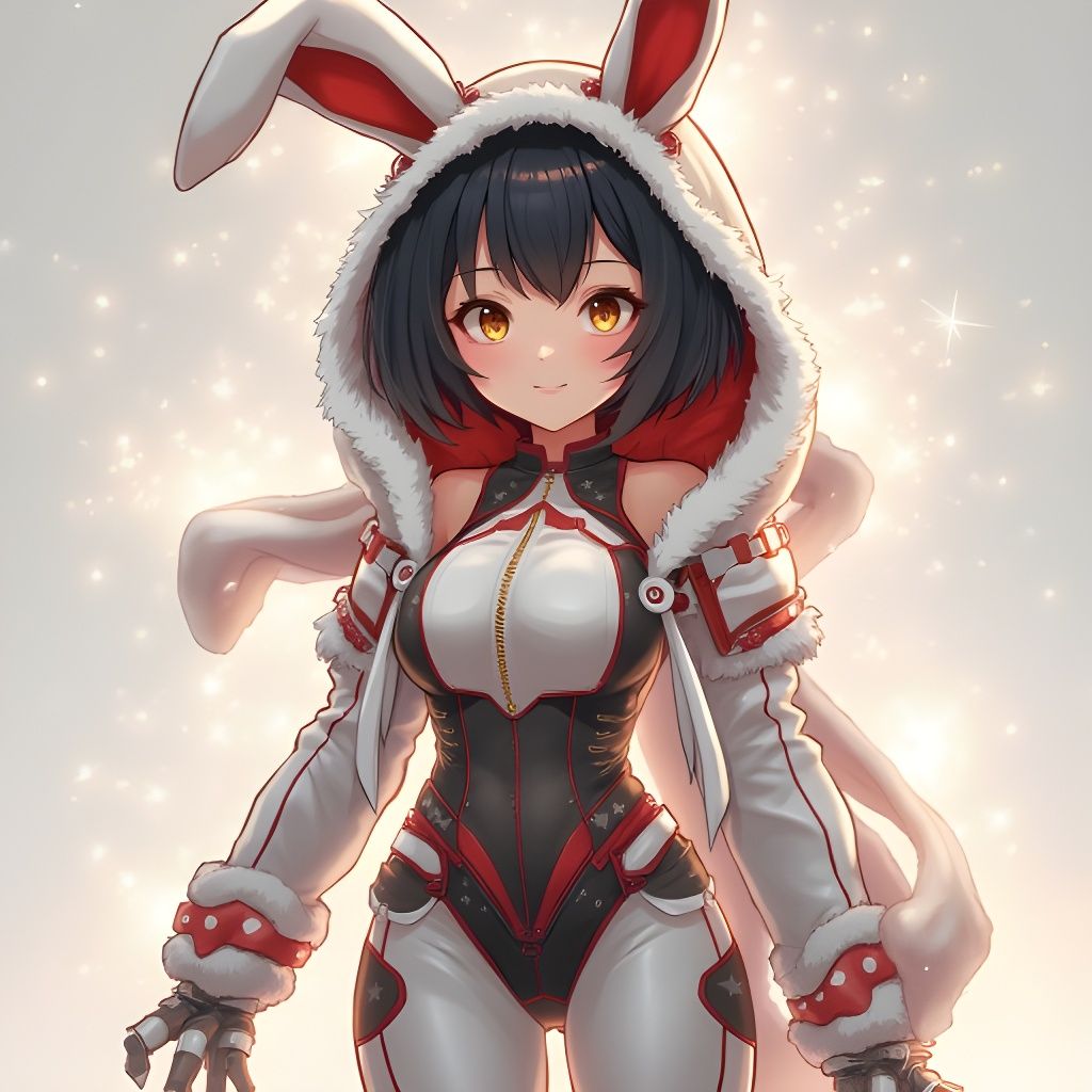 🤍🐇✨🎄👩🏻