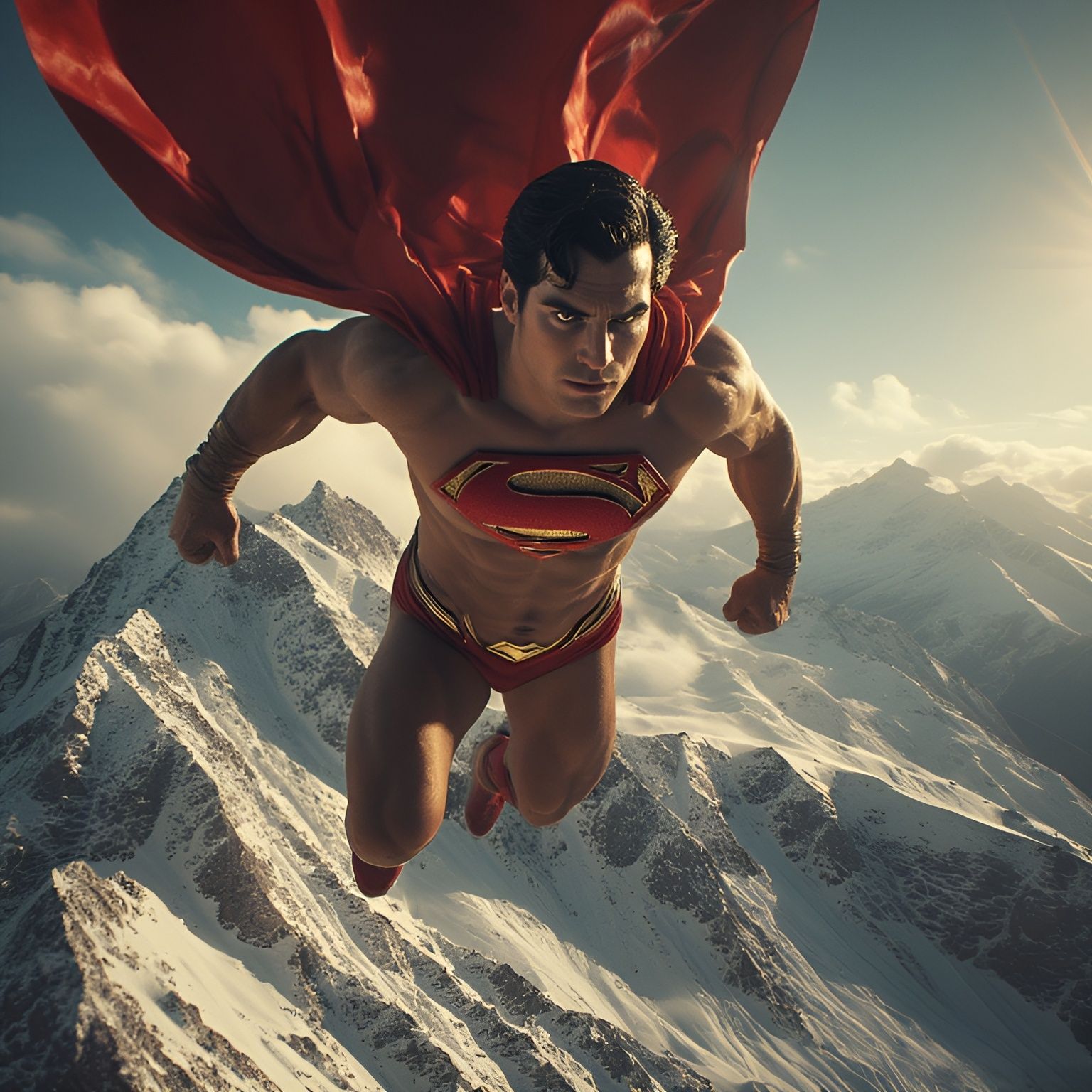 Superman Takes Flight