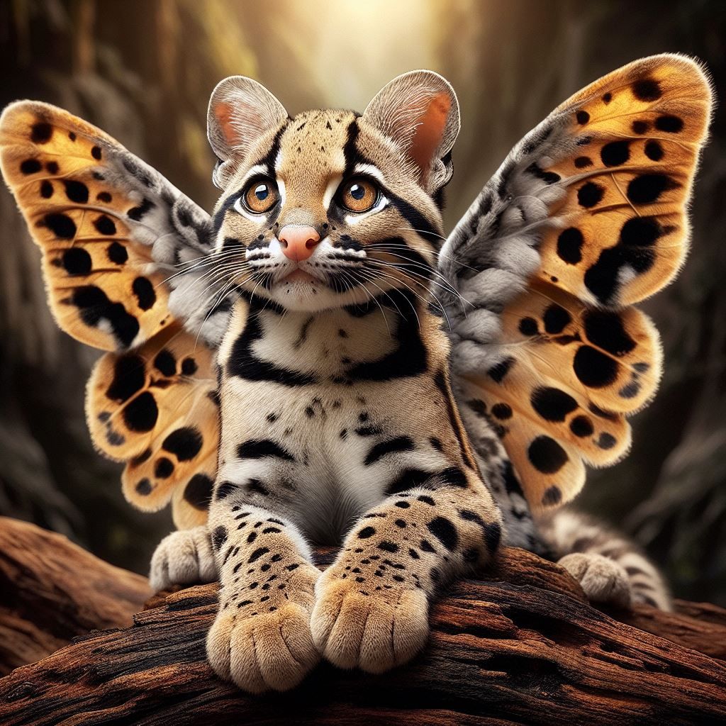 Winged Clouded Leopard