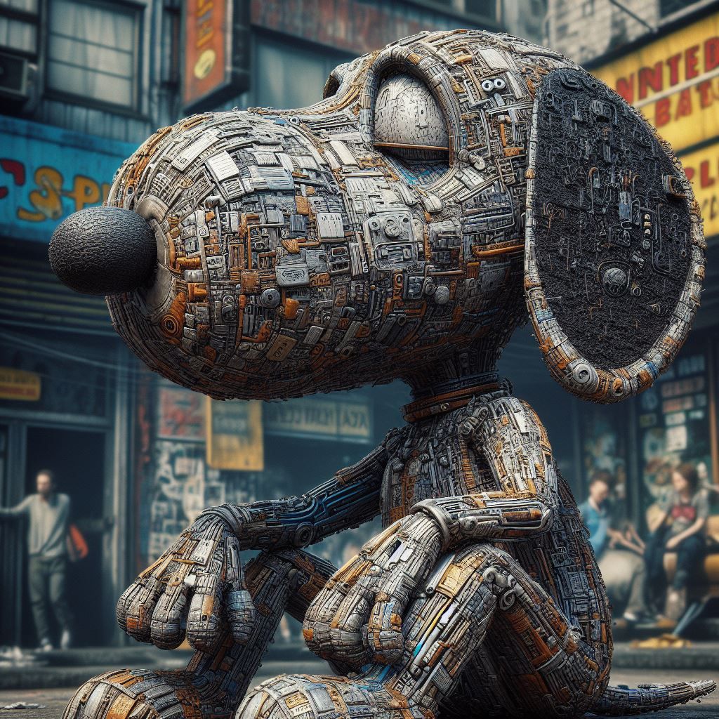 Epic Snoopy Statue