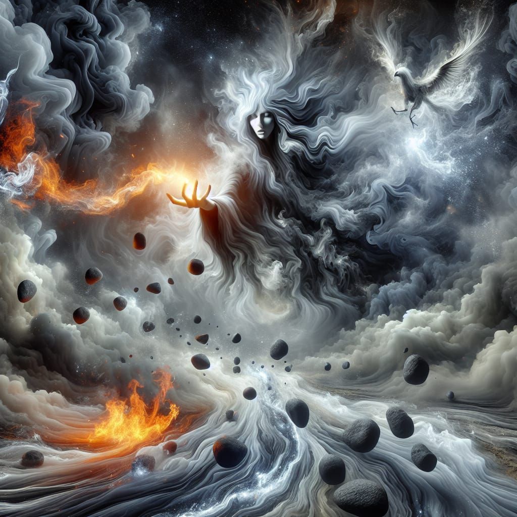 Elemental Sorceress Convergence  by @ORH-LBH