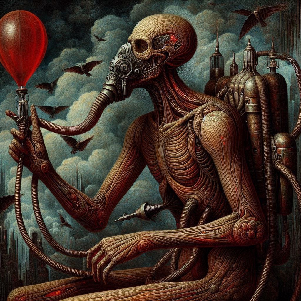 Man has become the inflatable prosthesis of a machine – the ...