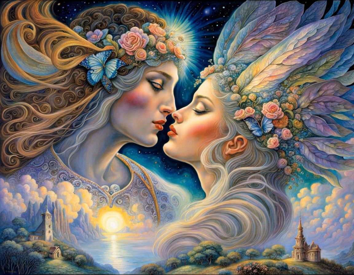 Josephine Wall Prelude To A Kiss,,