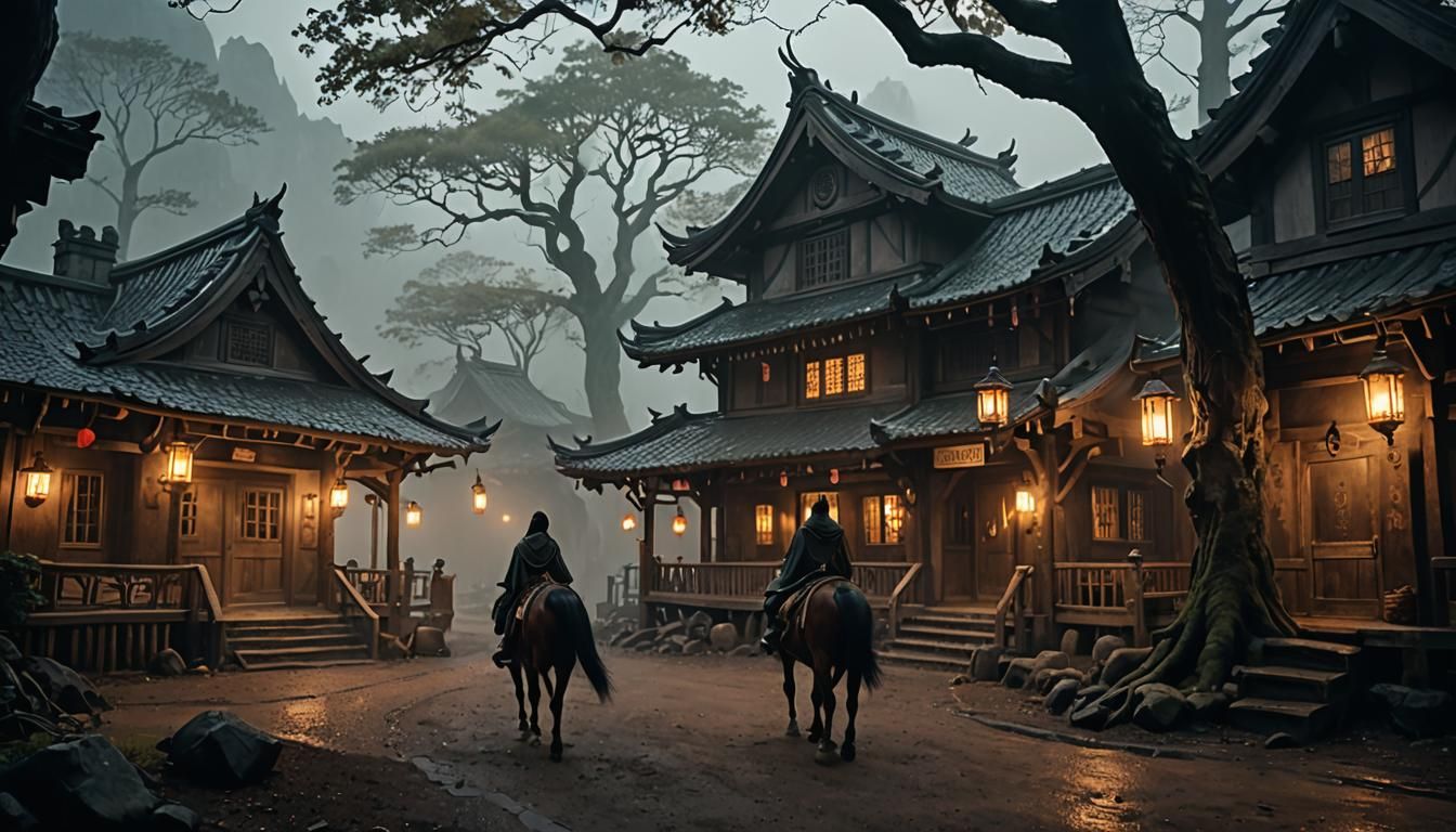 Faraway Inn  by @Ghexghe