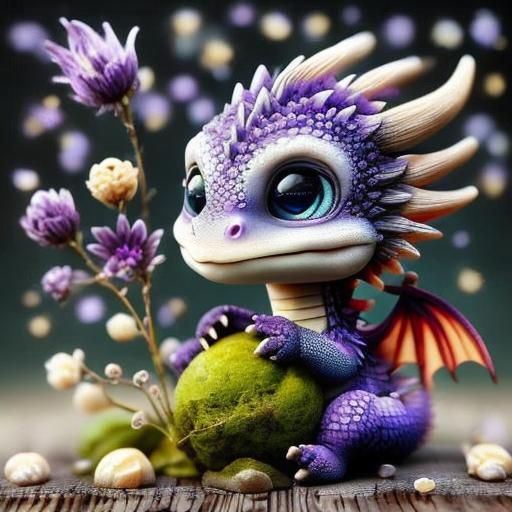 Cute dragons