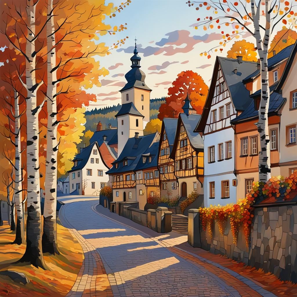 German village  by @Sig