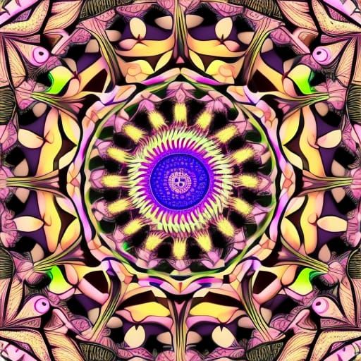 atman, brahman and brhamand mandalas 3d extrapolations - AI Generated ...