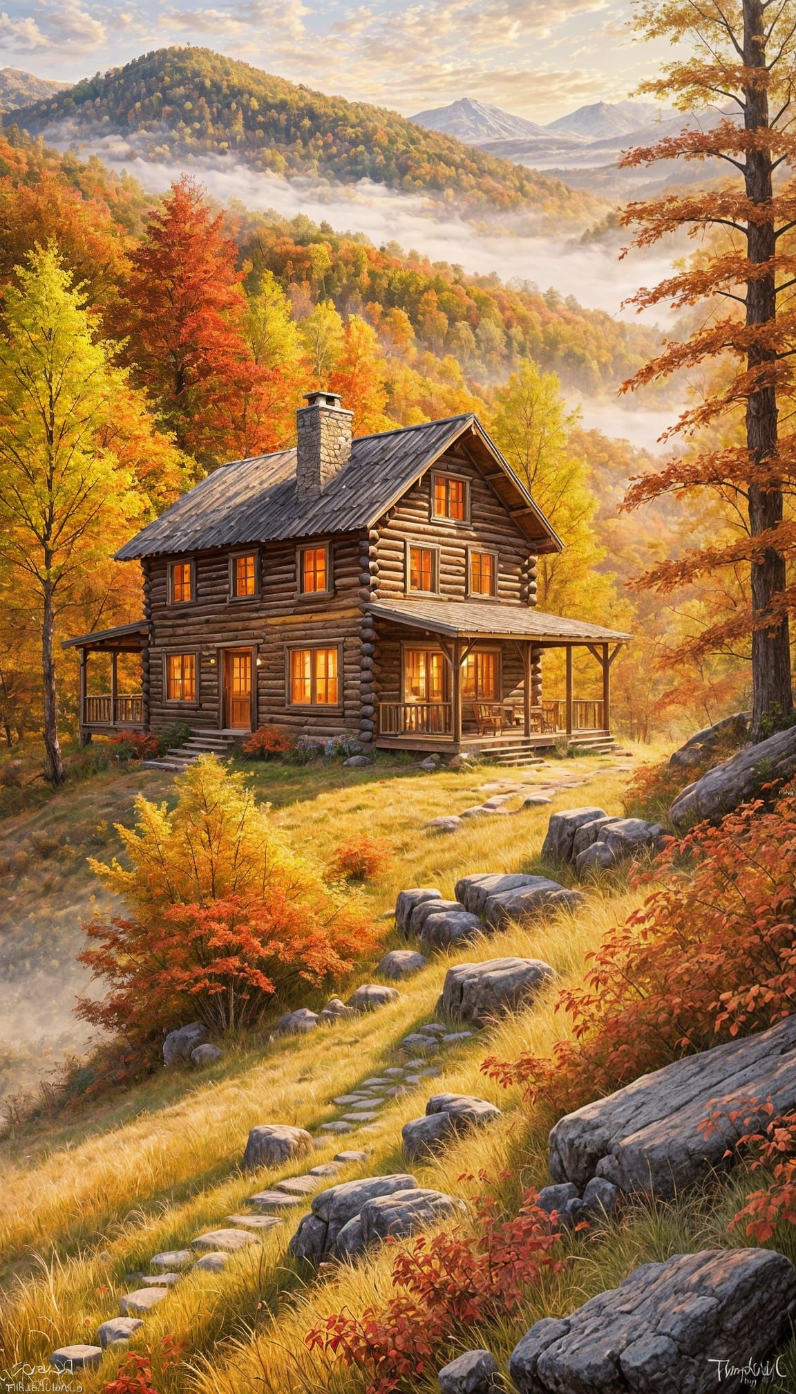 Autumn Cabin