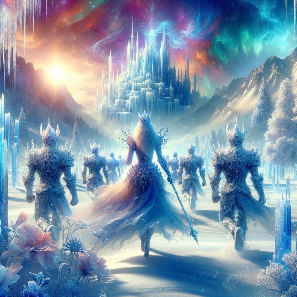 The Winter Queen  by @Pnile