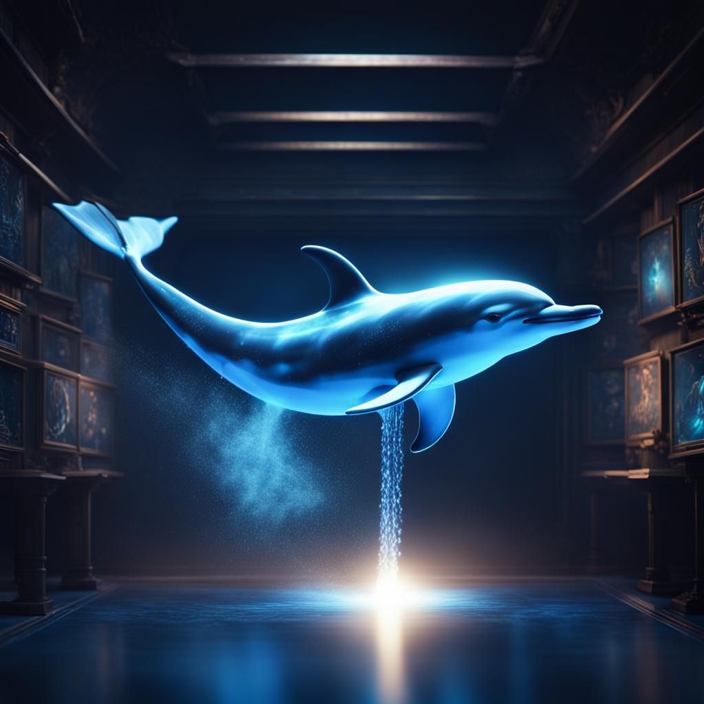 Dolphin Hologram