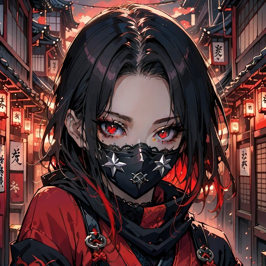 Ninja girl❤️🖤