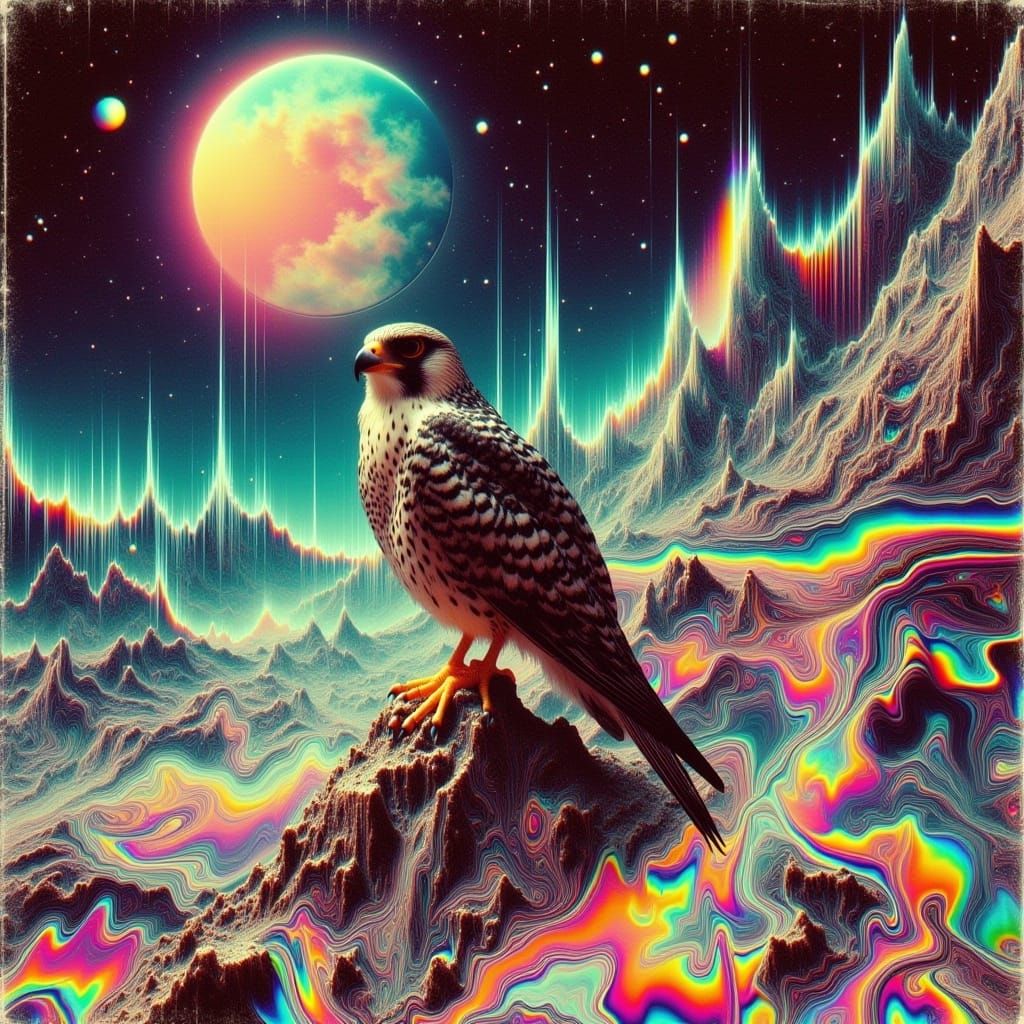 <lora:Chemical Burn:1.0> Vintage surreal photo art: distorted chemical burn imagery merges with psychedelic glitch sinister vintage aestheti...