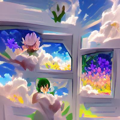 Opened windows on heaven's garden