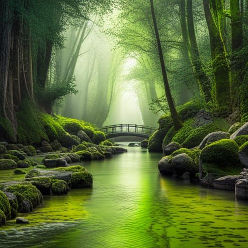 Ein ruhiger Fluss