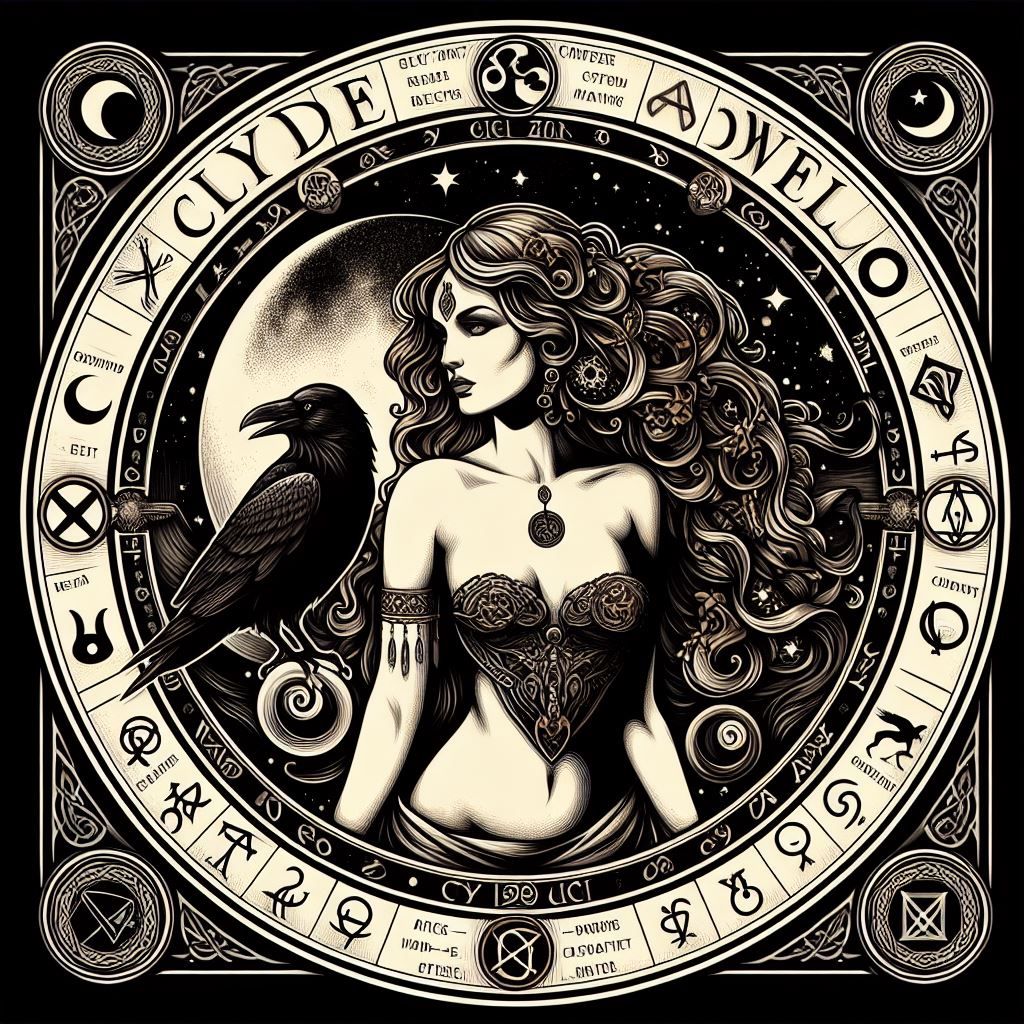 The Morrigan Calendar by Clyde