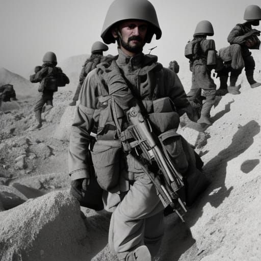 USSR invasion of Afghanistan soldiers