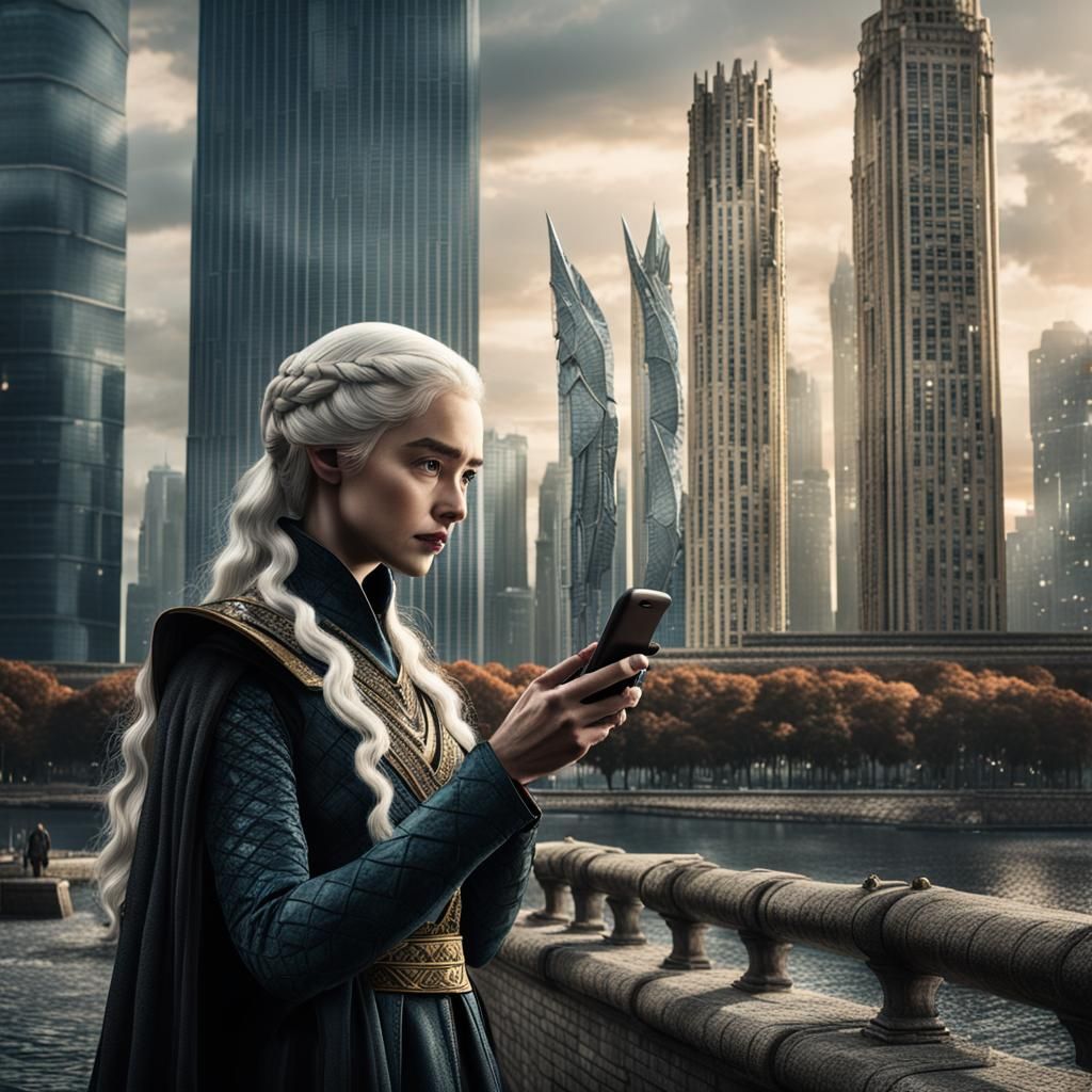 Queen Daenerys and the Modern Seven Kingdoms - AI Generated Artwork ...