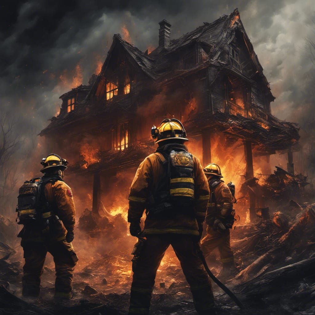 Firefighters - The Brave And Fearless  by @Jan