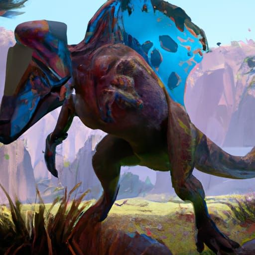 Zombie Parasaurolophus