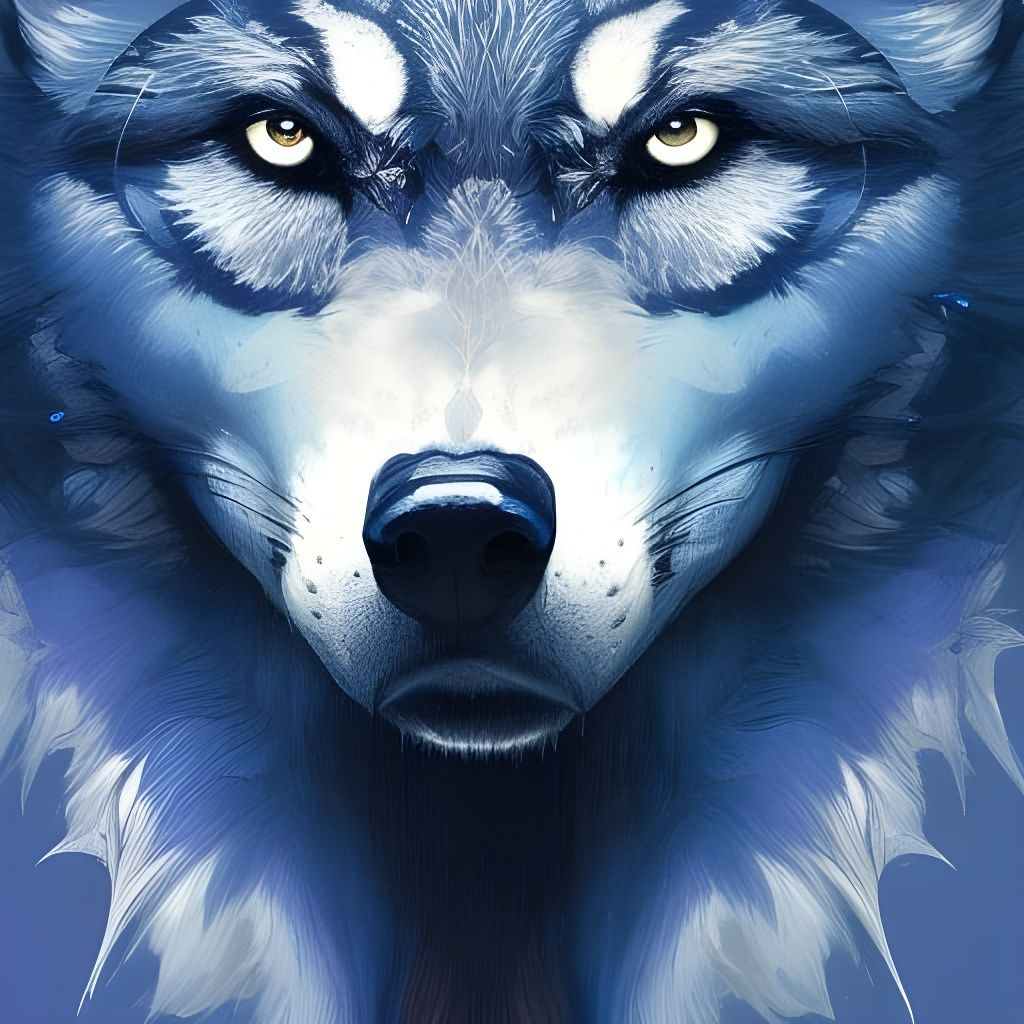 Blue wolf