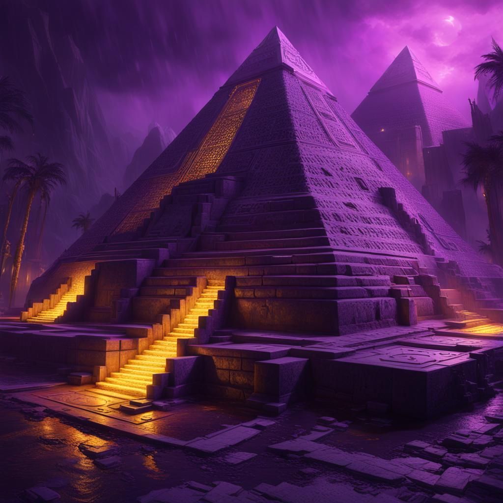 Purple Pyramid