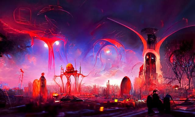 Time travel dark future tech time control room