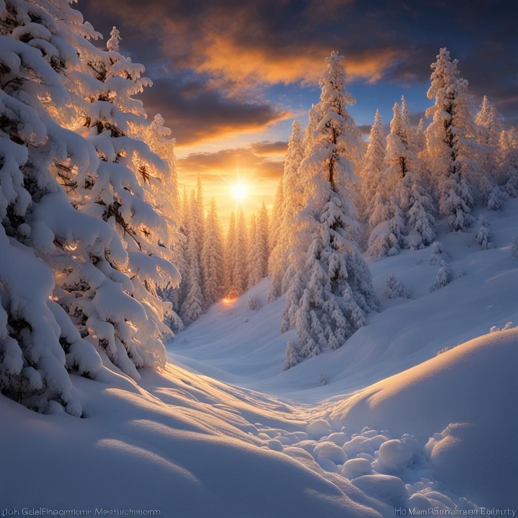 Deep Snow  by @Stormie