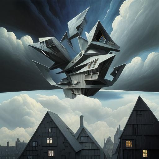 Two worlds overlapping - AI Generated Artwork - NightCafe Creator