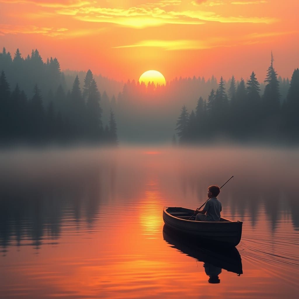 Quiet Morning   by @Glenn Davis Books