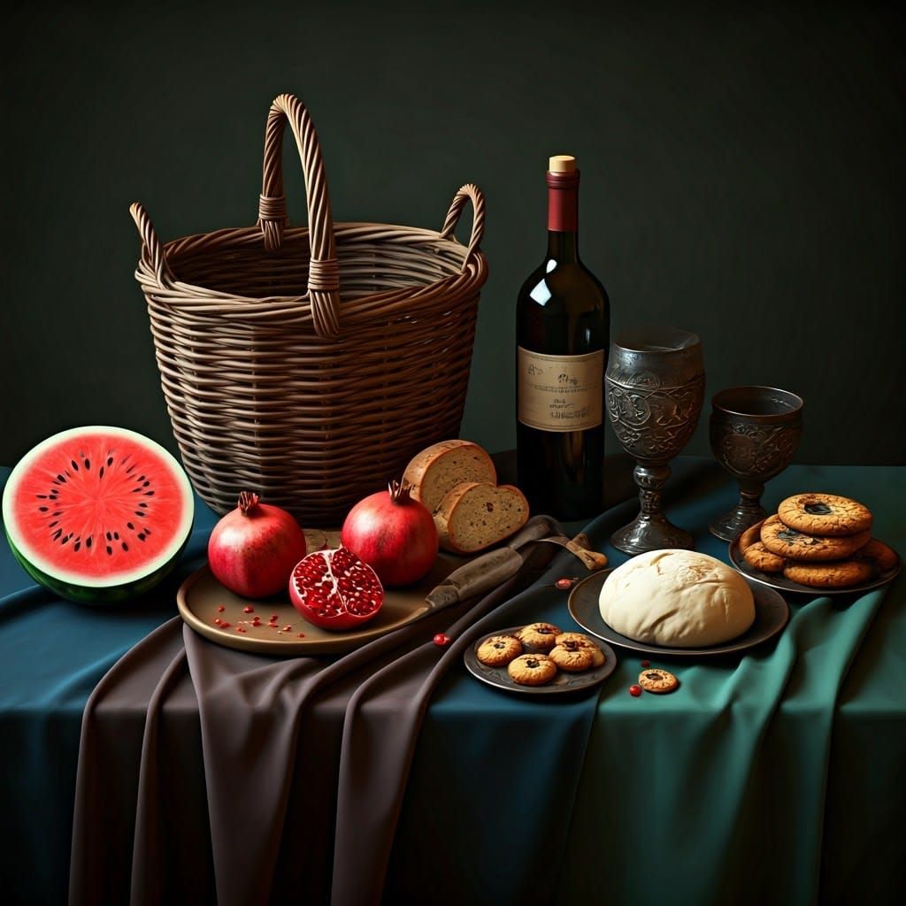 Fantastical Feast of Wonders in Vibrant Colors