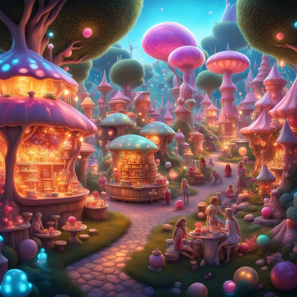 Happy Fairy Village Celebration  by @iAmDaddyRandy