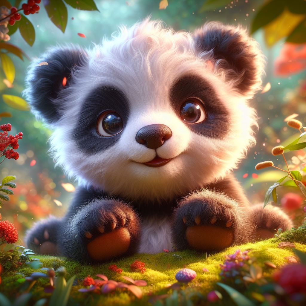 Cute Baby Panda