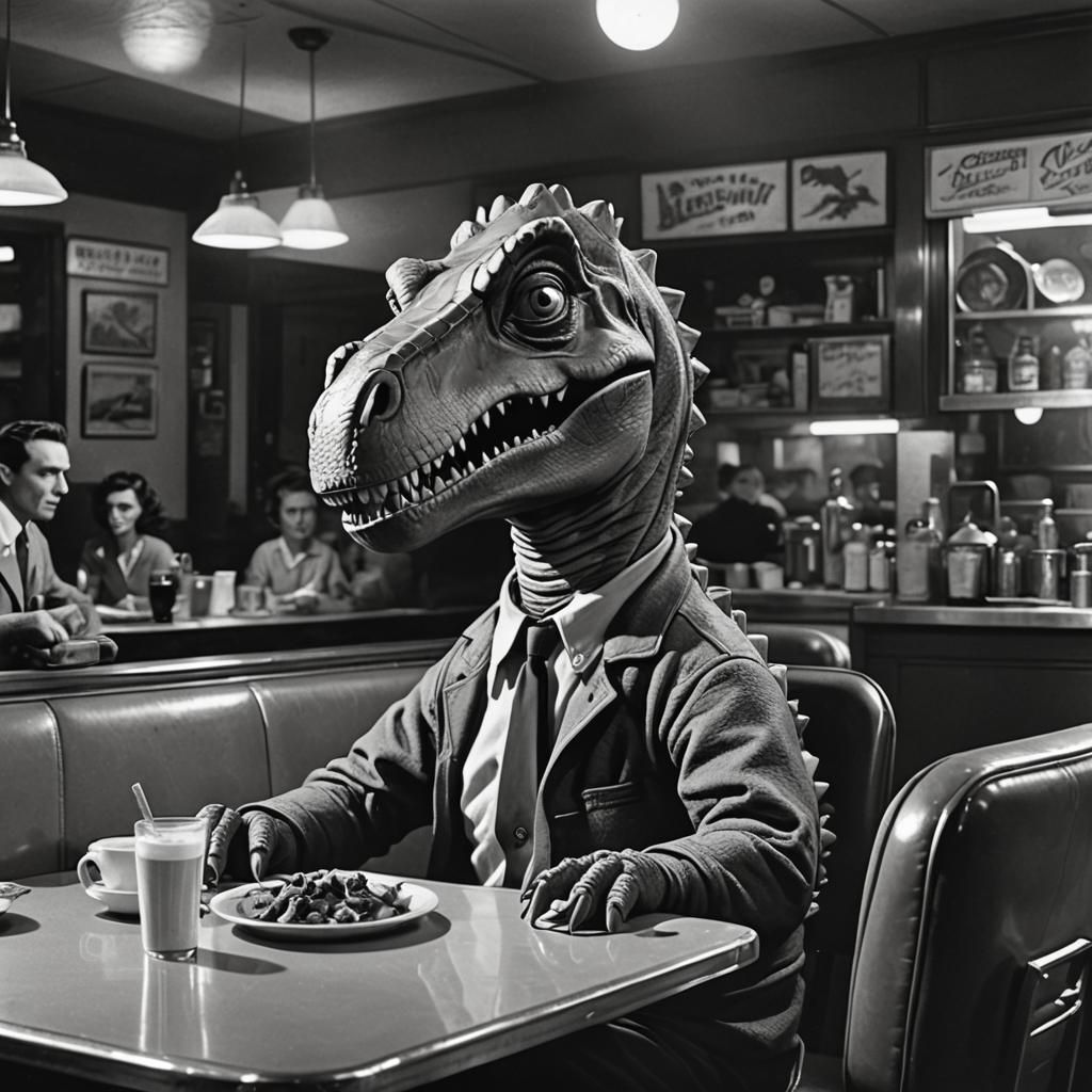 Dino dinner 1