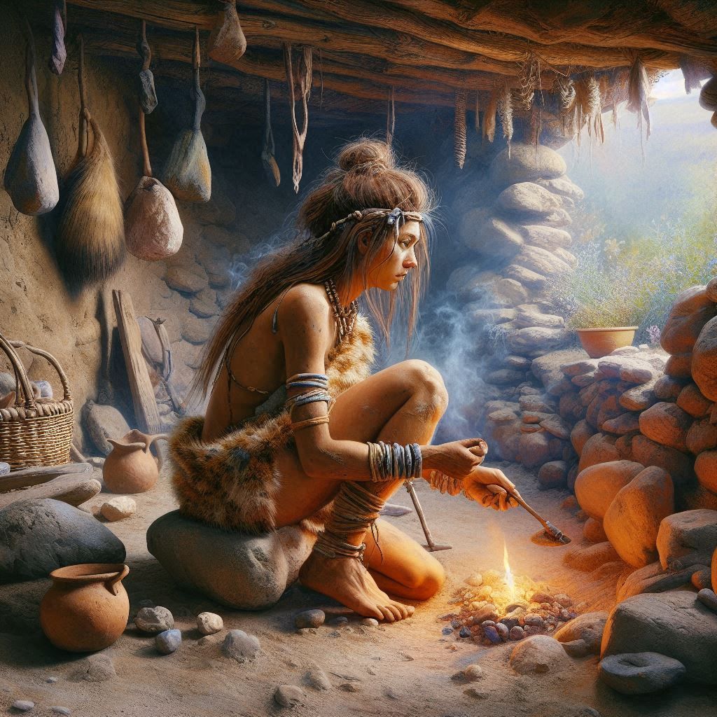 10,000 bc. Kitchen window