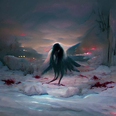 Flightless angel