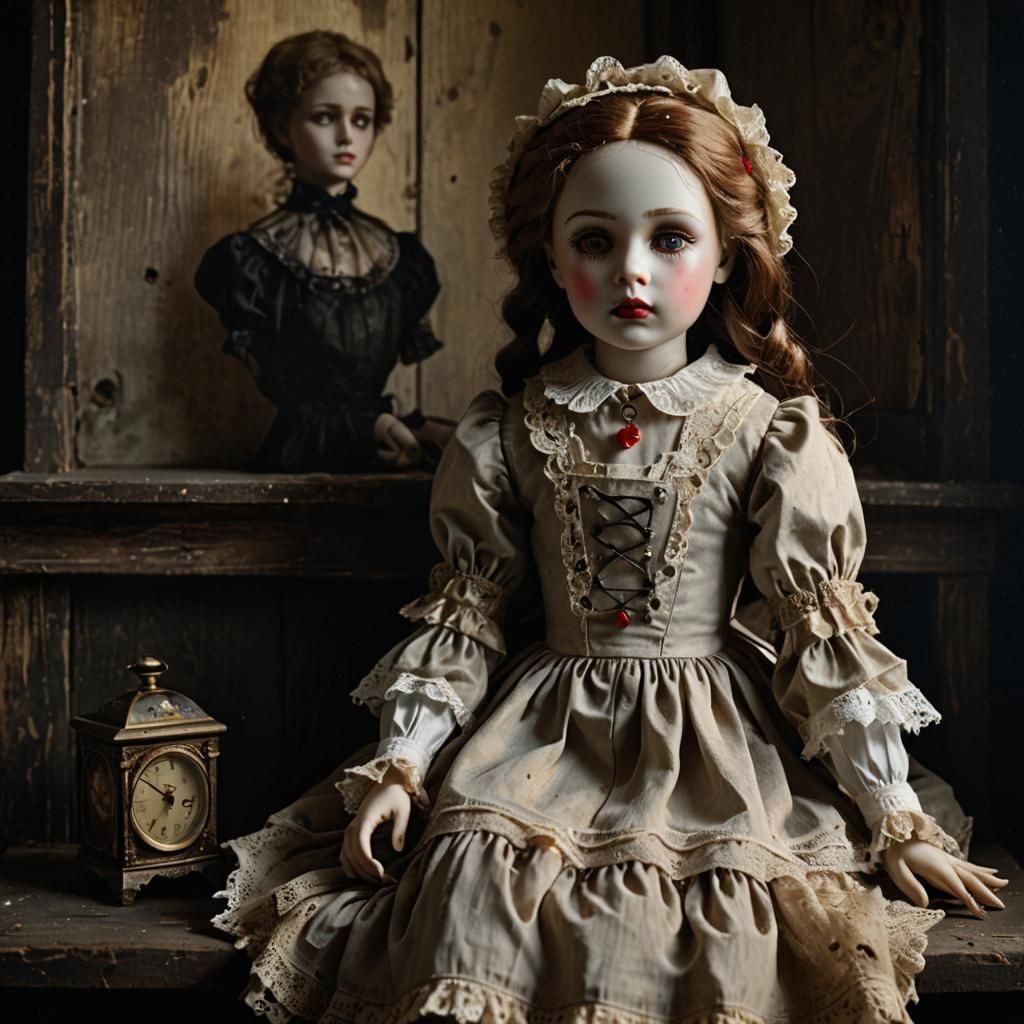 A2727  - The Doll’s Unblinking Gaze  by @CamiSan