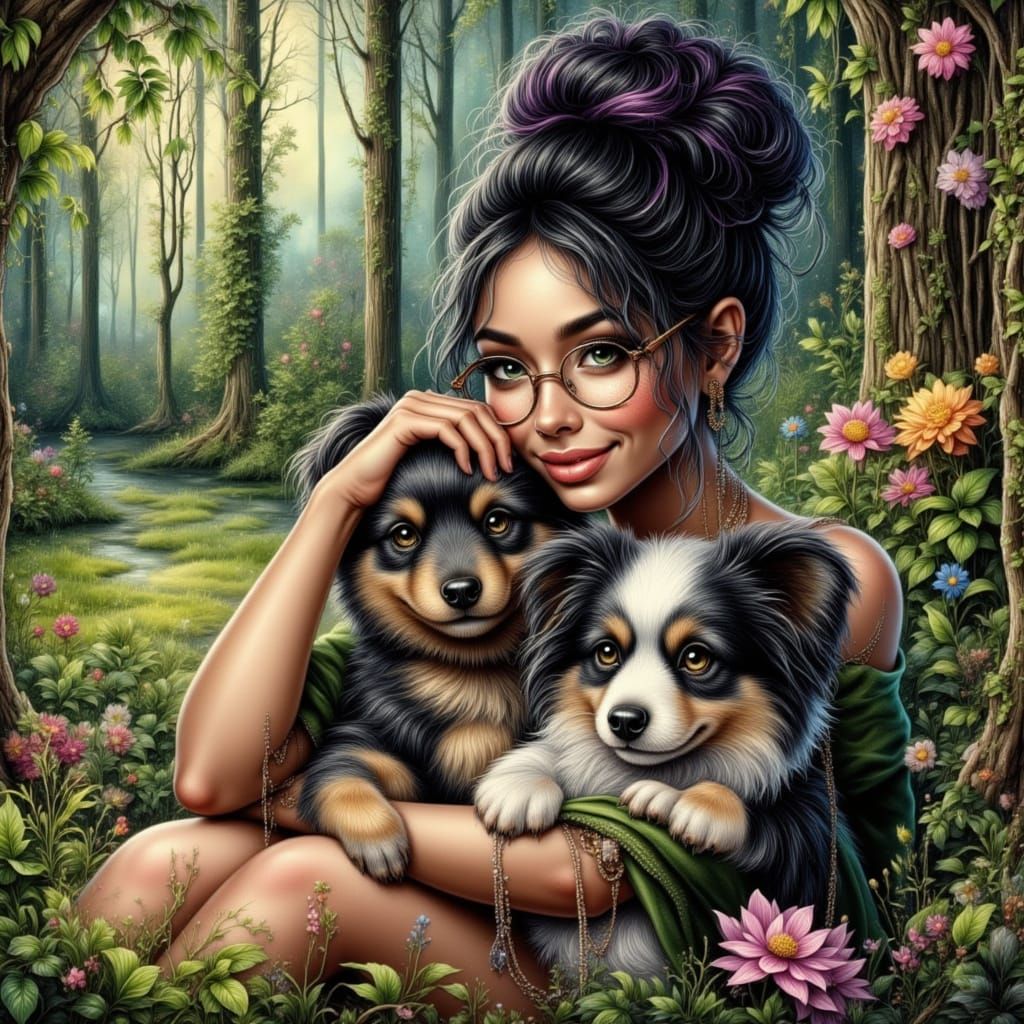 <lora:Hennie Punk:1.0>