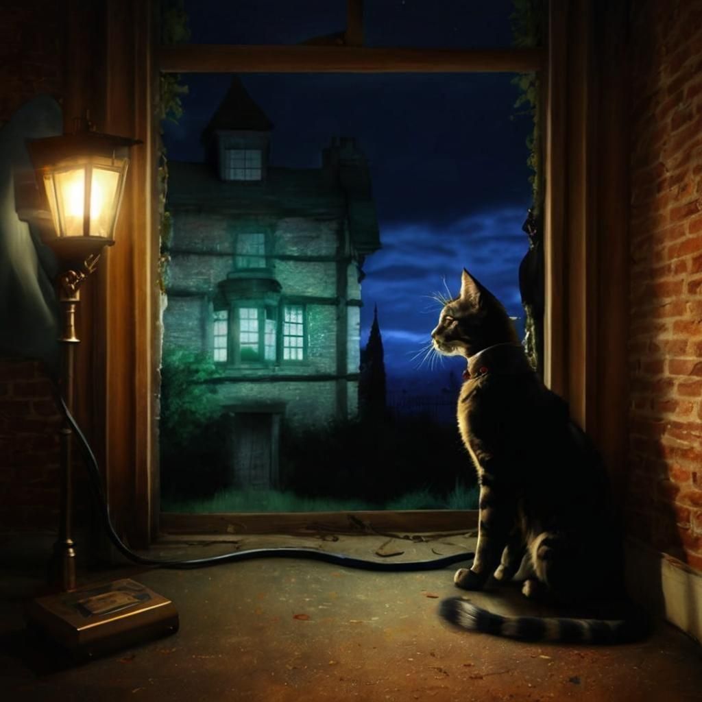 The Protector stands watch