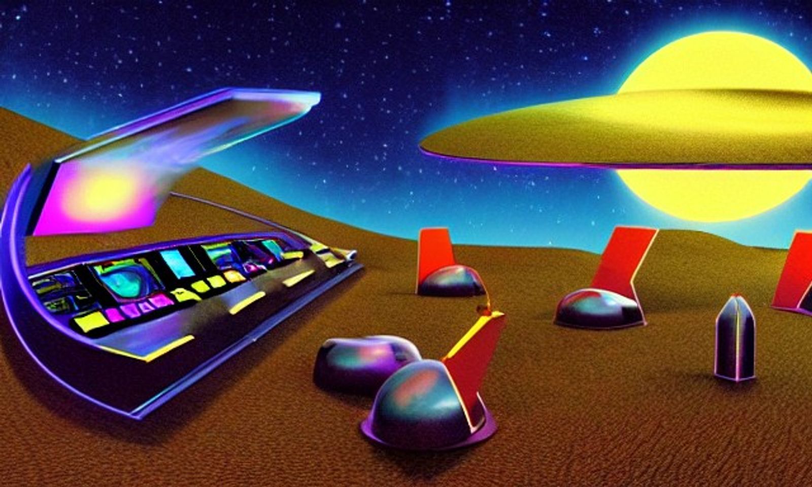 The modern digital playground on a other AI Generated Artwork