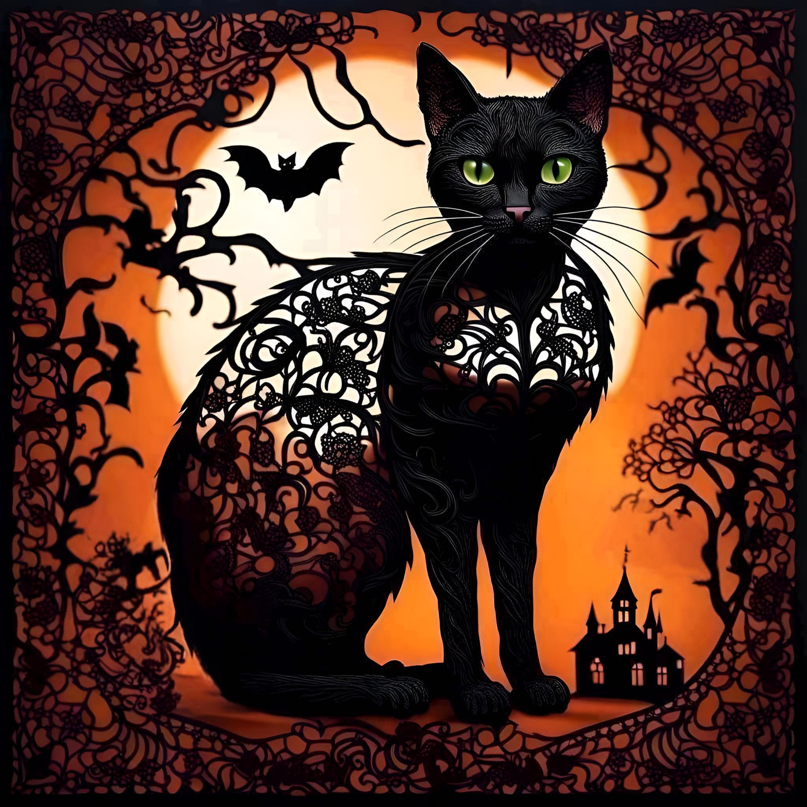 Halloween Lace  by @Alicia Hopkins