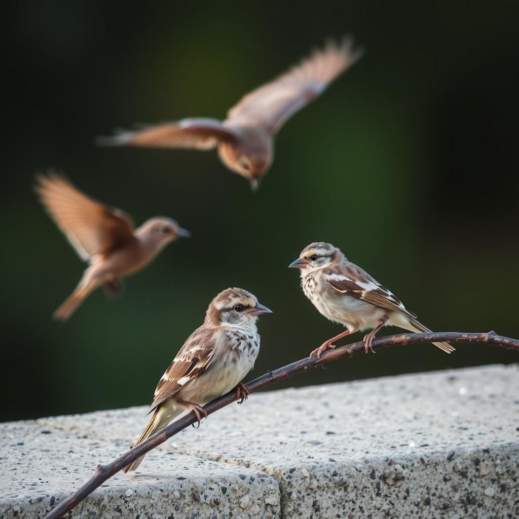 sparrows